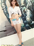 Outdoor photo of Jiuhe game model in Shanghai China joy video game exhibition(30)