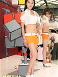 Outdoor photo of Jiuhe game model in Shanghai China joy video game exhibition(44)