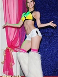 Hot girls dance video game show pptv Sina Weibo model dynamic star beauty model set(40)