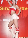 Model photo of 2011 Shanghai China joy video game exhibition(28)