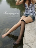 Rose Qingqing silk stockings portrait VIP atlas girlhood(38)