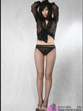 Studio shooting of cucu nude alluring stockings beauty Shanghai Fashion Photography original(14)