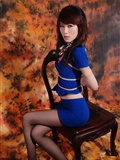 Fashion stewardess model Yuetong(28)