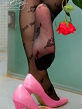 One arrow pierces the heart, silk stockings and legs(4)