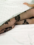 A group of classic silk stockings portrait beauties(4)