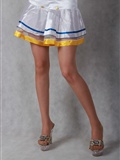 Situge silk stockings photo stgno.022 sandy beauty silk stockings leg high root model(2)