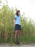 Situge outdoor silk stockings photo stgno.024 Sufei silk stockings beauty leg model(49)