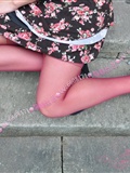 Wonderful series toe thickening pantyhose wine red domestic silk stockings girl(20)