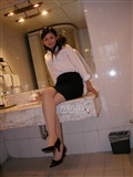 [love feet stand in soft heaven] silk stockings beauty Qingniao silk stockings photo(146)