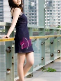 Soft paradise model Xiaojie ultra thin meat slope high heel duck mm external photo silk stockings beauty picture(14)