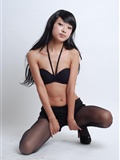 [online collection] on October 30, 2013, beautiful women shot black silk in shed(42)