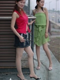 Weiwei of zhonggaoyi and Michelle 2 sexy models of Chinese silk stockings(4)