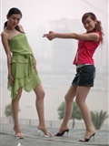 Weiwei of zhonggaoyi and Michelle 2 sexy models of Chinese silk stockings(6)