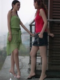 Weiwei of zhonggaoyi and Michelle 2 sexy models of Chinese silk stockings(9)