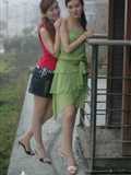 Weiwei of zhonggaoyi and Michelle 2 sexy models of Chinese silk stockings(23)