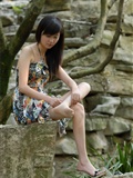 中高艺 Nessy外景丝袜高跟 国产模特美女图片(64)