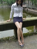 Minmin ol outdoor photo zhonggaoyi leg silk socks(17)