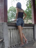 Minmin outdoor photo zhonggaoyi leg silk stockings(14)
