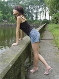 Minmin outdoor photo zhonggaoyi leg silk stockings(42)