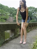 Minmin outdoor photo zhonggaoyi leg silk stockings(35)