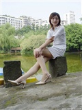 [zhonggaoyi] p003 (candy + Vivian) domestic silk stockings sexy beauty picture(154)