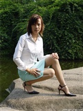 [zhonggaoyi] p003 (candy + Vivian) domestic silk stockings sexy beauty picture(206)