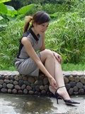 [zhonggaoyi] P005 (Weiwei) sexy stockings beauty picture package download(21)