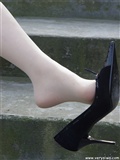 Zhonggaoyi P11 wild silk stockings foot show(40)