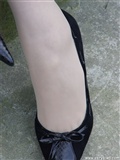 Zhonggaoyi P11 wild silk stockings foot show(130)